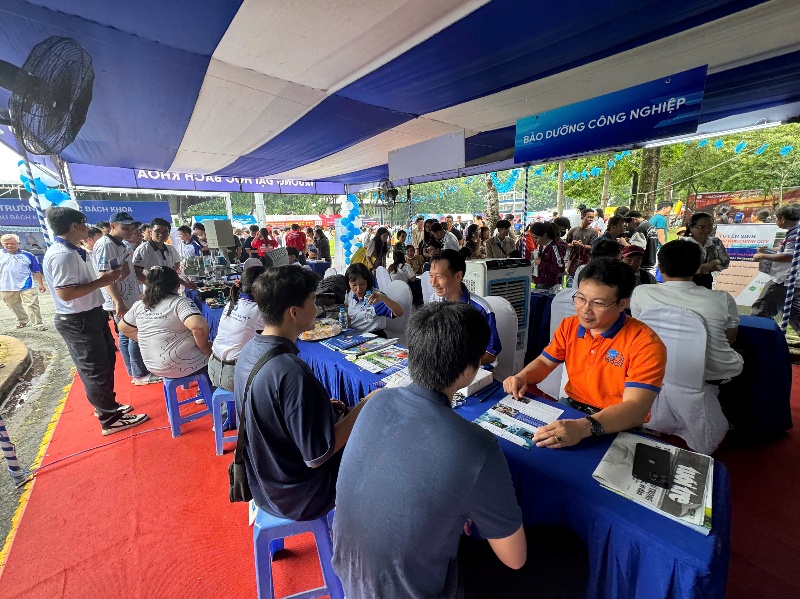 A group of people sitting at a table